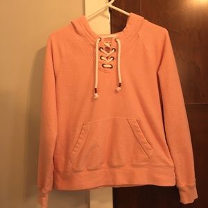 ❌❌SOLD❌❌ Hollister Lace-Up Hoodie